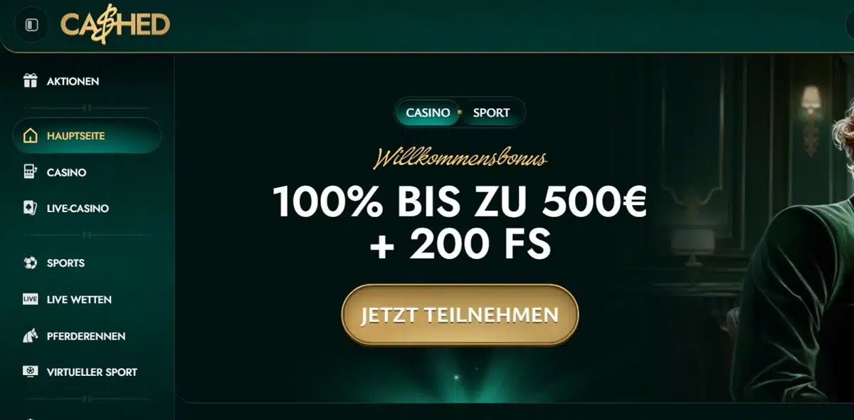Cashed - online casino ohne oasis
